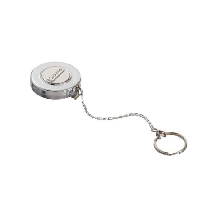 Supreme KEY-BAK Original Retractable Keychain Silver Supreme