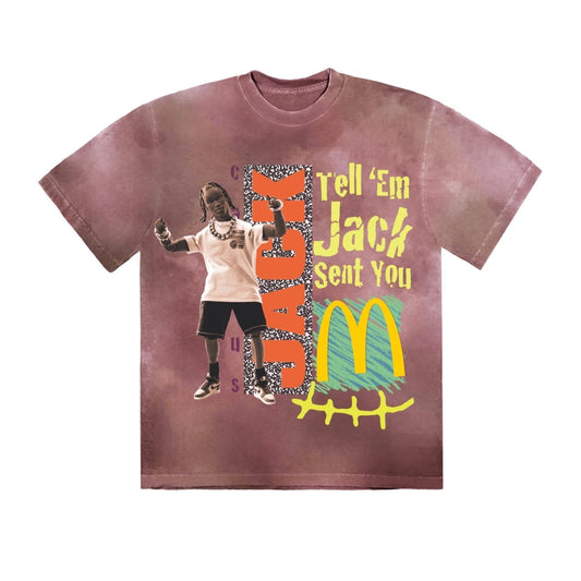 Travis Scott x McDonald's Jack Smile II T-Shirt Mehrfarbig
