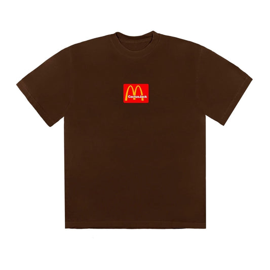 Travis Scott x McDonald's Sesame III T-Shirt Brown Travis Scott