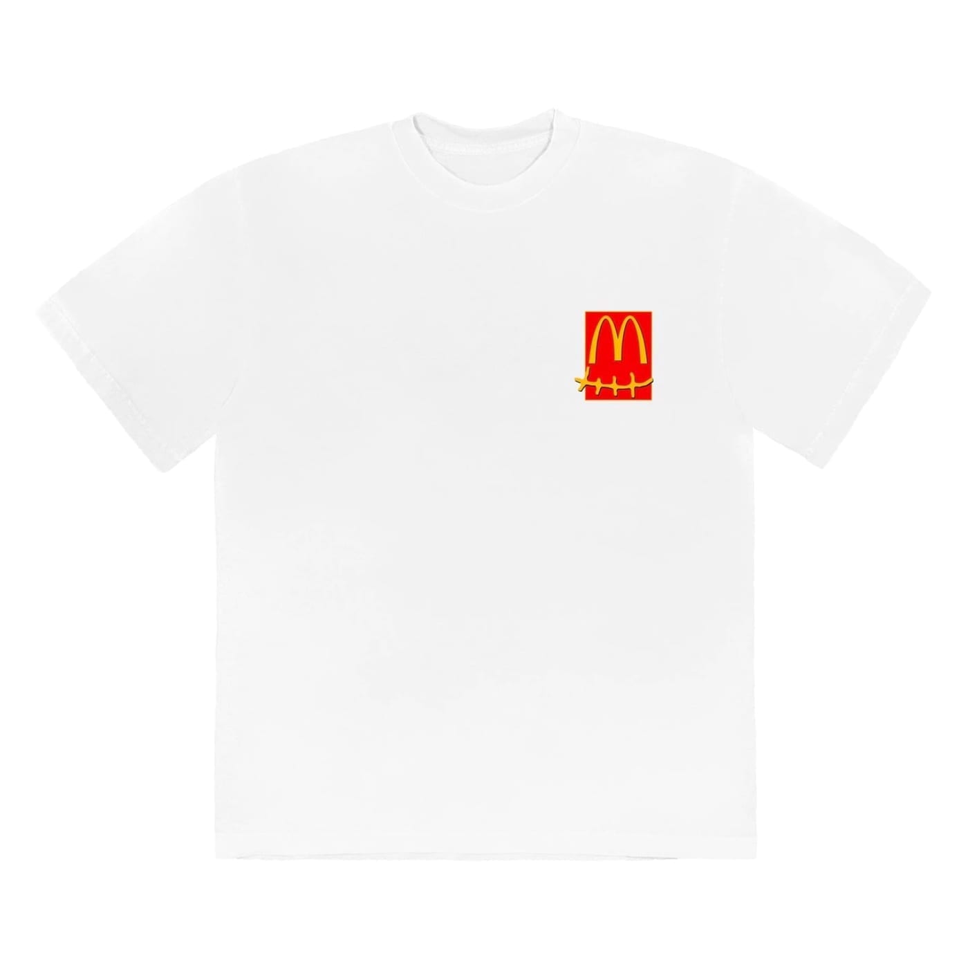 Travis Scott x McDonald's Action Figure Series T-Shirt White Travis Scott