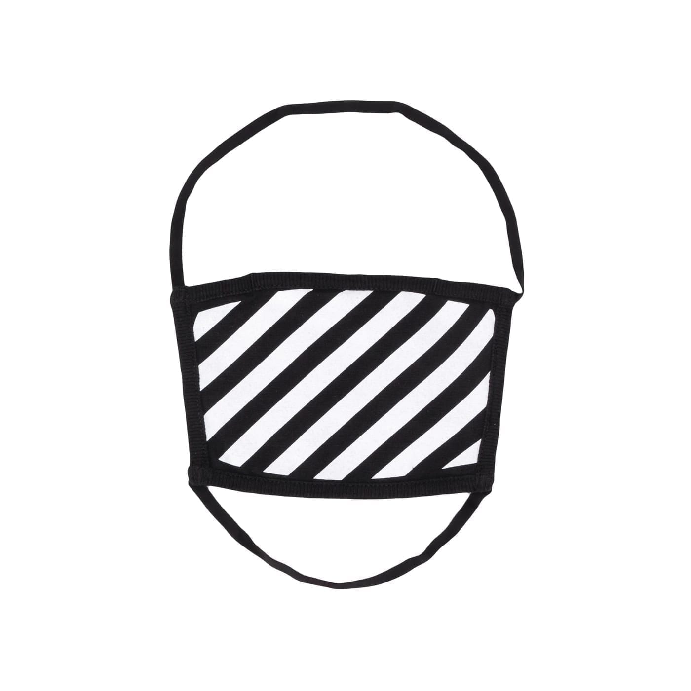 Off-White Diag Over The Head Face Mask Black/White Off-White