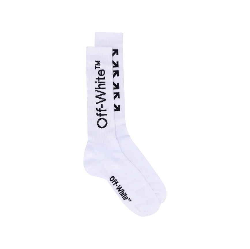 OFF-WHITE Arrow Socks (SS19) White/Black Off-White