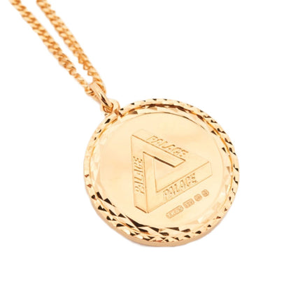 Palace Solid Sovereign Pendant Gold