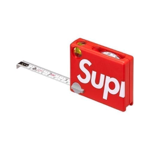 Supreme Measuring Tape Red Supreme