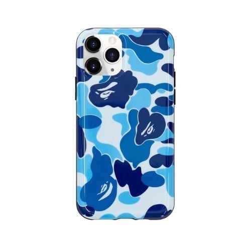 BAPE ABC Camo iPhone 11 Pro Case Blue Bape
