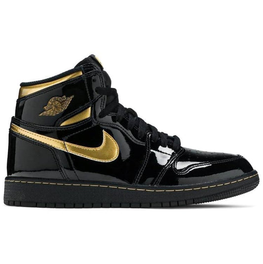 Air Jordan 1 Retro High Black Metallic Gold 2020 (GS) Air Jordan