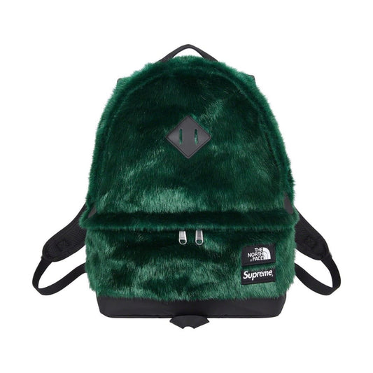 Supreme The North Face Faux Fur Backpack Green
