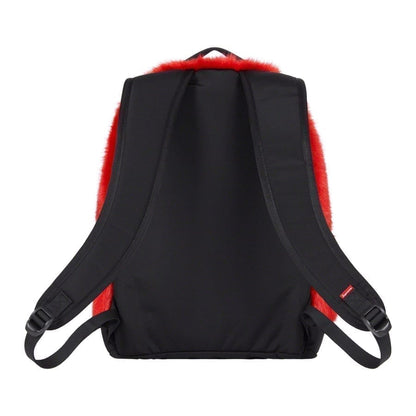 Supreme The North Face Faux Fur Backpack Red Supreme