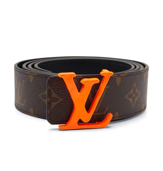 Louis Vuitton Shape Belt Monogram 40MM Brown