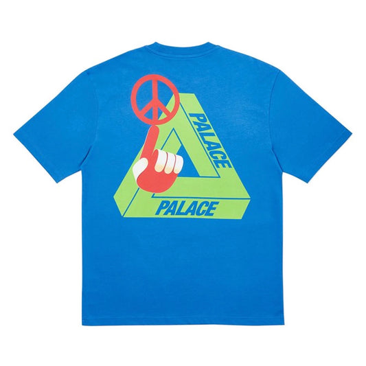 Palace Tri-Smiler T-Shirt Blue Palace