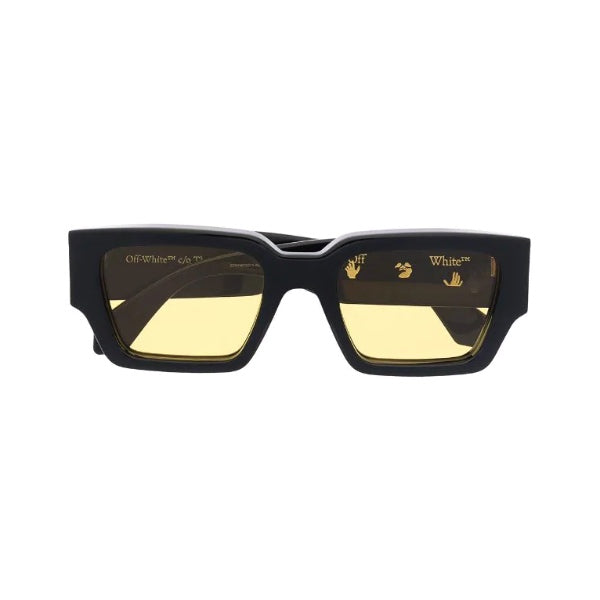 Off-White Frame Sunglasses Black/Yellow Off-White