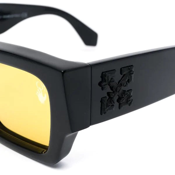 Off-White Frame Sunglasses Black/Yellow Off-White