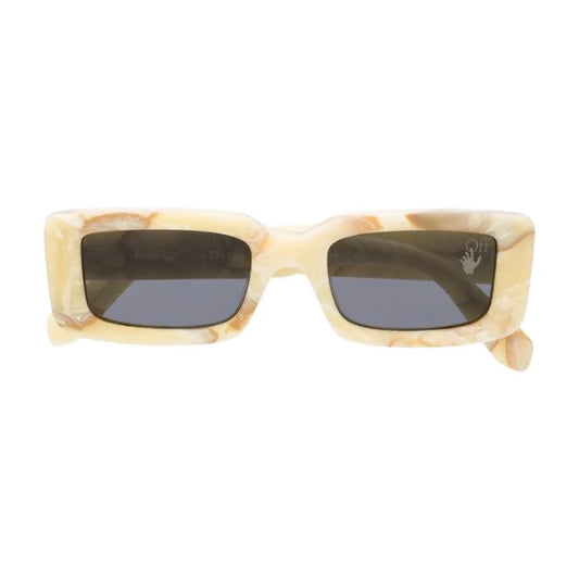 Off-White Frame Sunglasses Marble/Yellow