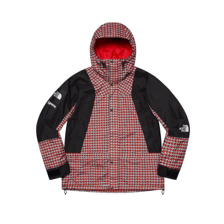 Supreme The North Face Studded Mountain Light Jacket Red Supreme