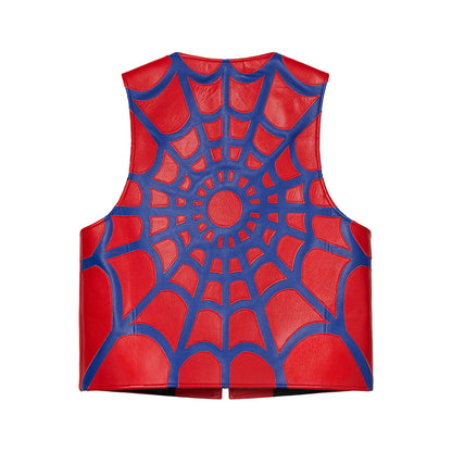 Supreme Vanson Leathers Spider Web Vest Supreme