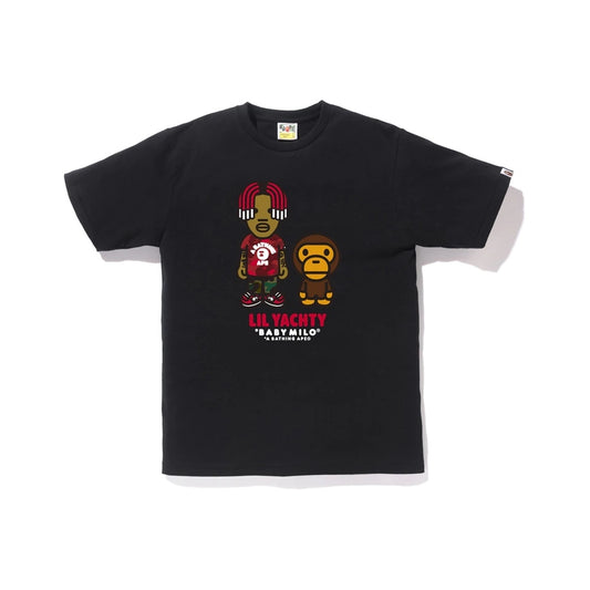 BAPE Baby Milo x Lil Yachty Tee #1 Black Bape