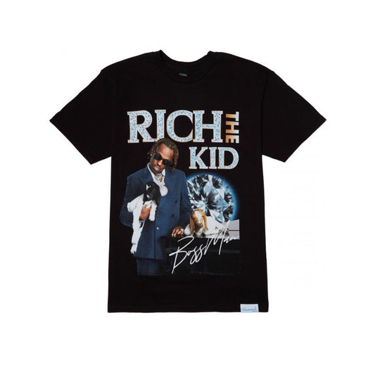 Diamond Supply Co. x Rich The Kid Boss Man Tee Black