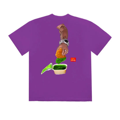 Travis Scott x McDonald's Cactus Sauce III T-shirt Purple