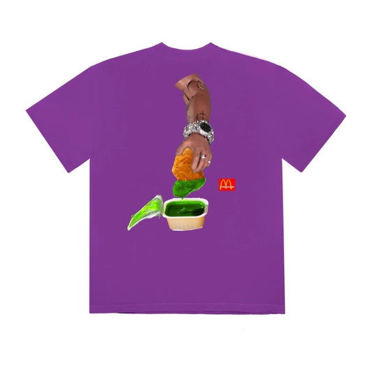 Travis Scott x McDonald's Cactus Sauce III T-shirt Purple Travis Scott