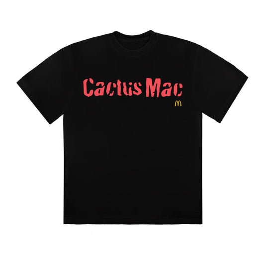 Travis Scott x McDonald's Cactus Mac T-shirt Black Travis Scott