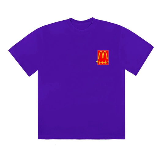 Travis Scott x McDonald's Action Figure Series II T-shirt Purple Travis Scott
