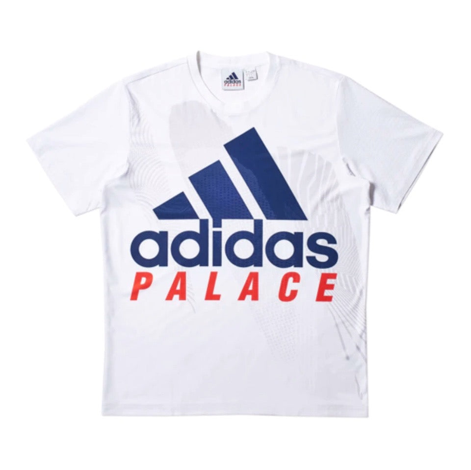 Palace x Adidas On Court Interview Tee White Palace