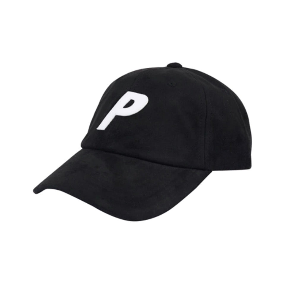 Palace Suede 6-Panel Hat Black