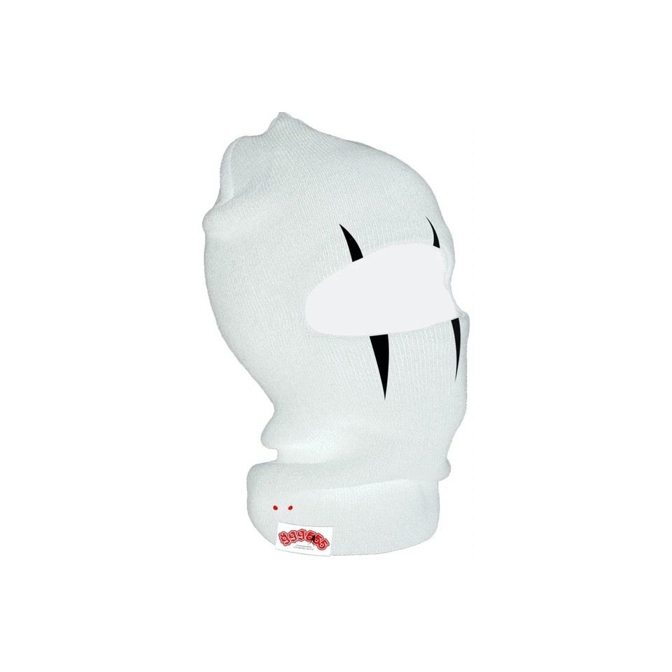 Juice Wrld x Sp5der Ski Mask White