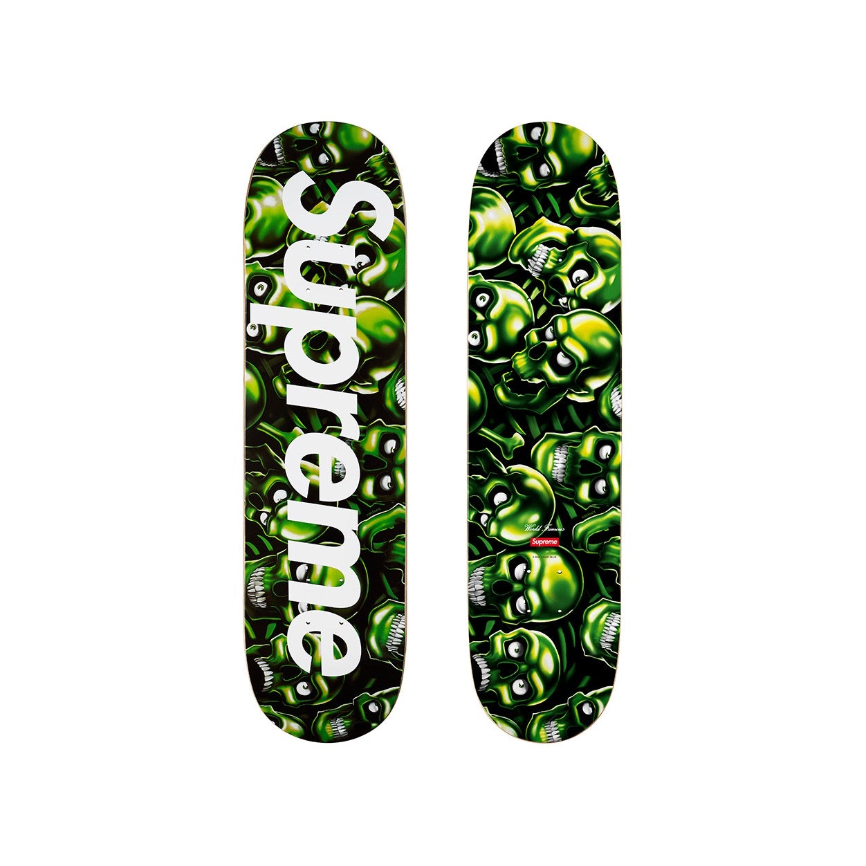 Supreme Skull Pile Skateboard Deck Multi Supreme