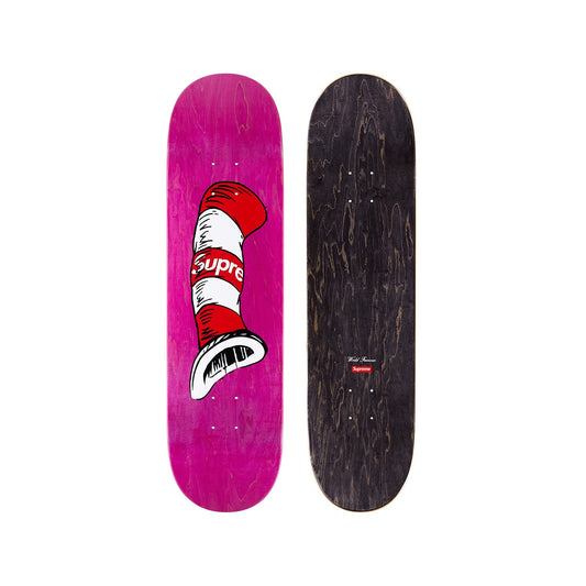 Supreme Cat in the Hat Skateboard Deck Pink Supreme