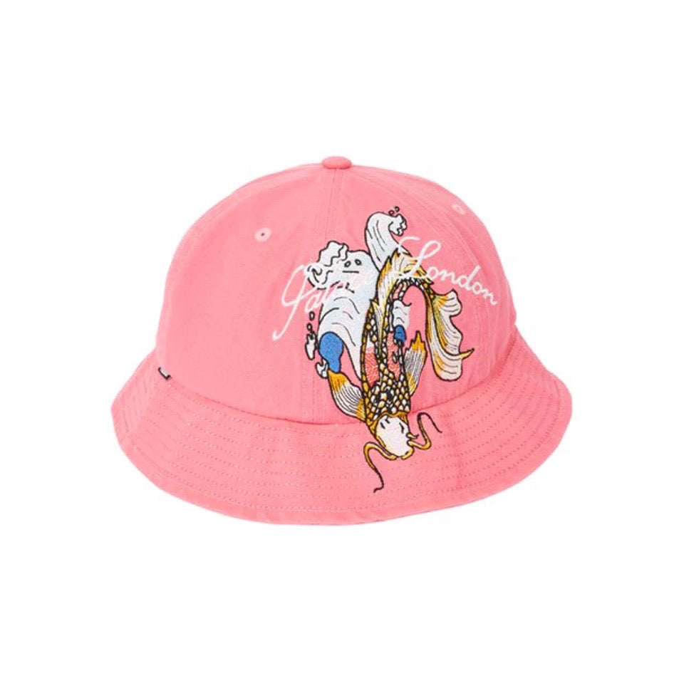 Palace Carp Bucket Hat Pink Palace
