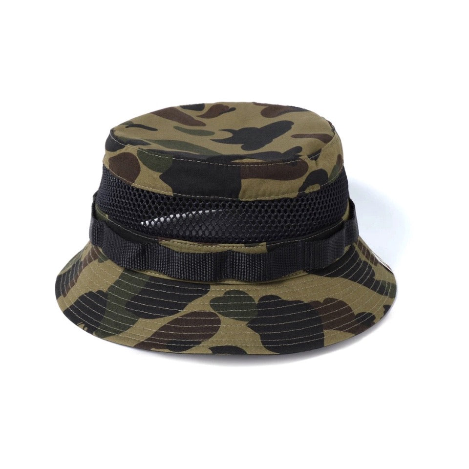 BAPE 1st Camo Military Mesh Hat Green Bape