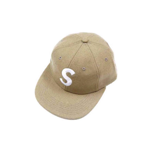 Supreme Wool S Logo Cap (FW15) Tan Supreme