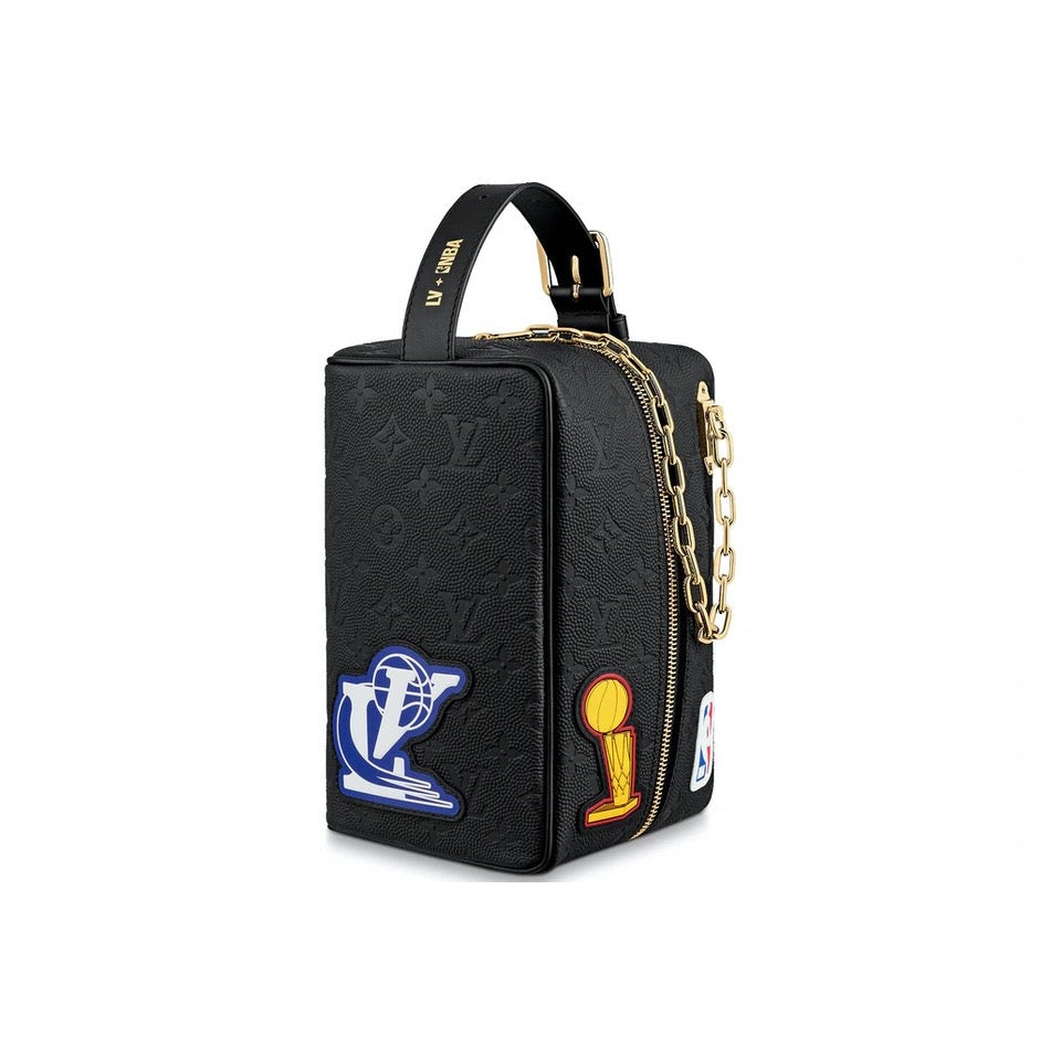 Louis Vuitton x NBA Hero Jacket Leather Cloackroom Dopp Kit Monogram Black Louis Vuitton