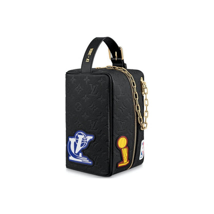Louis Vuitton x NBA Hero Jacket Leather Pocket Organizer Black in