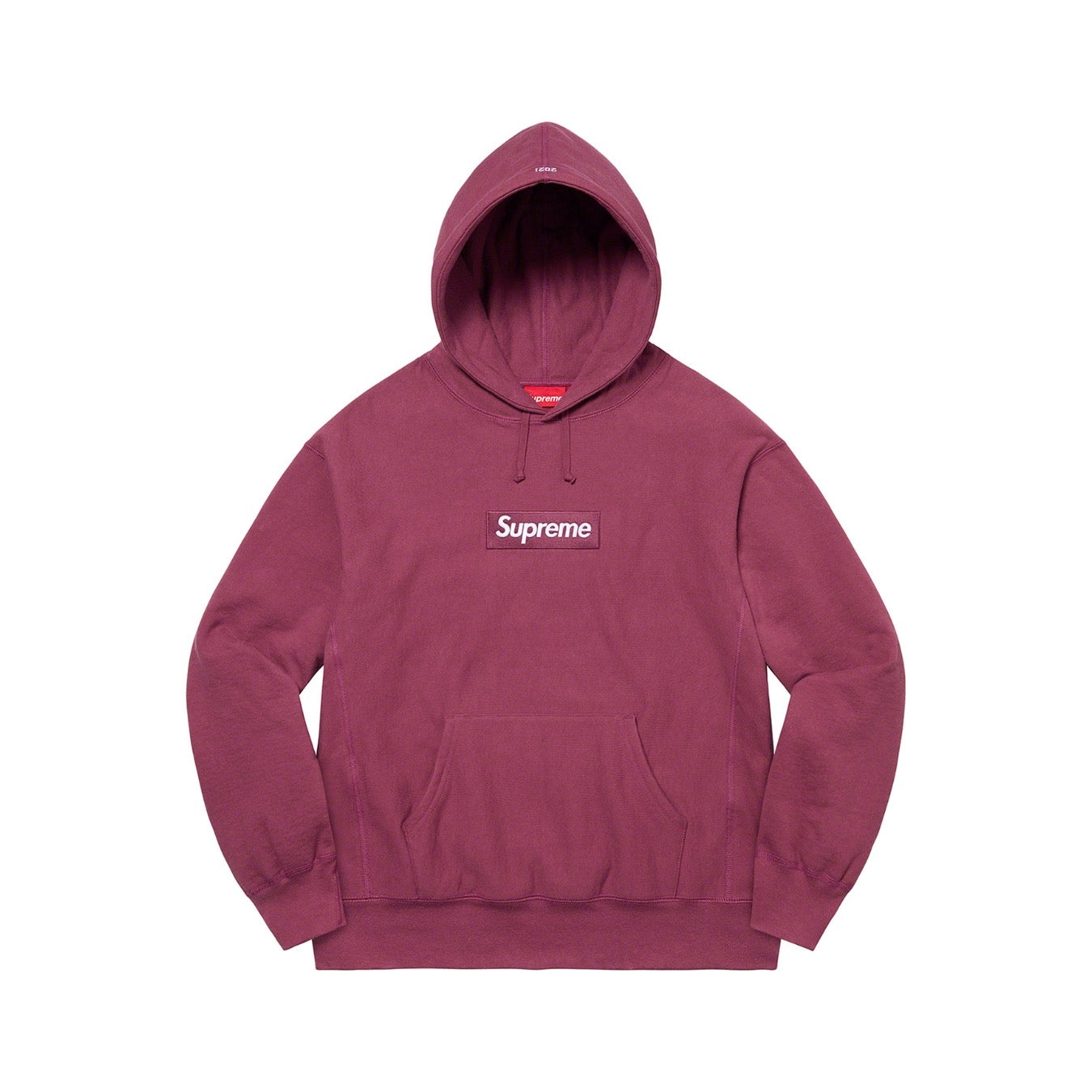 Supreme Box Logo Hooded Sweatshirt (FW21) Plum Supreme