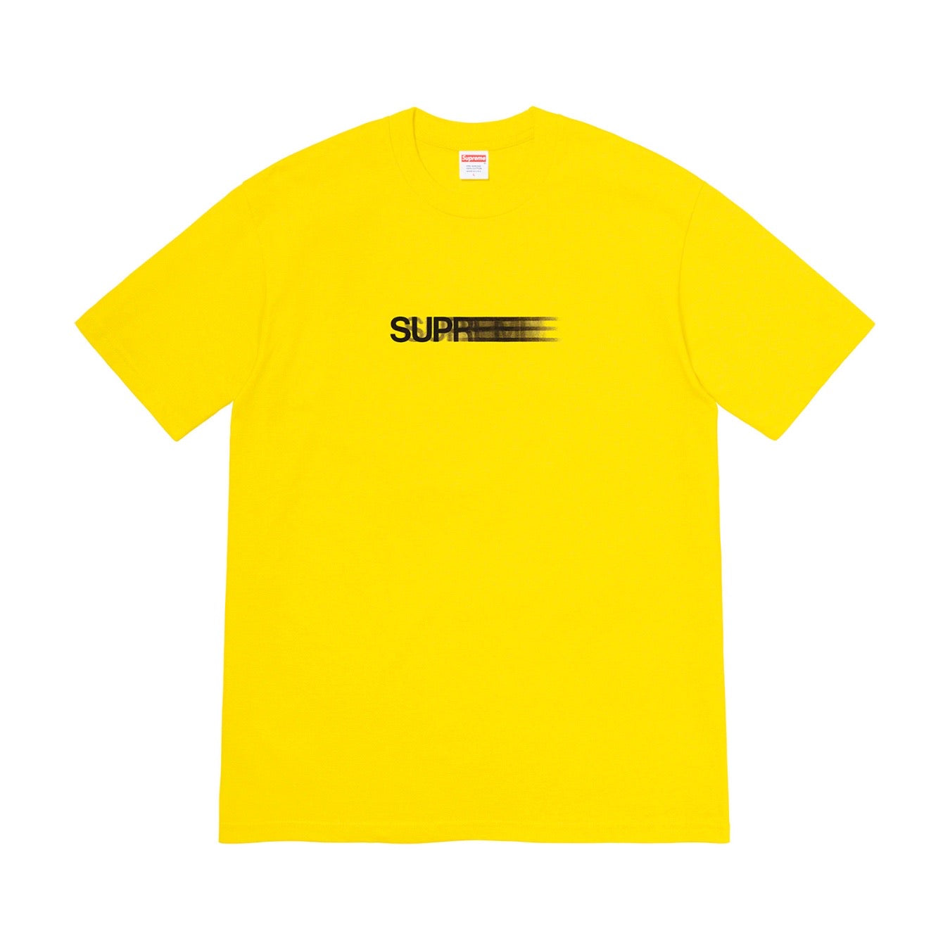 Supreme Motion Logo Tee (SS20) Yellow Supreme