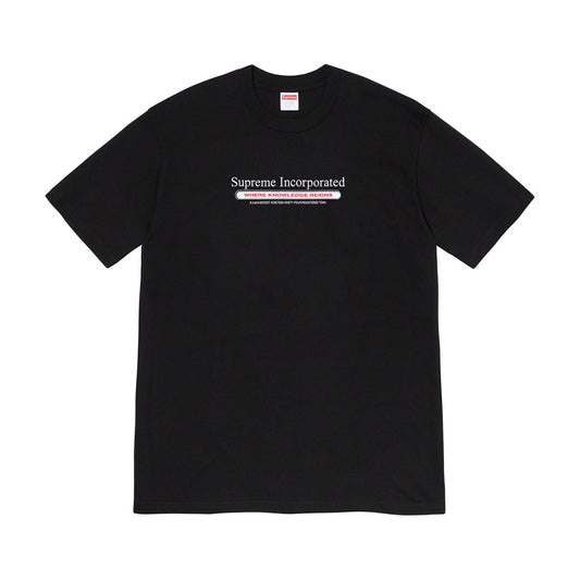 Supreme Inc. Tee Black Supreme