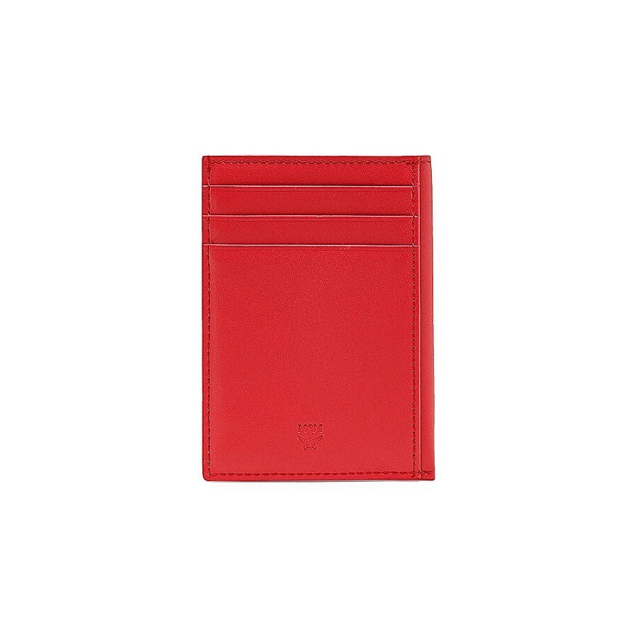 MCM Card Holder Red MCM