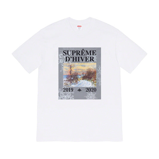 Supreme D'Hiver Tee White Supreme