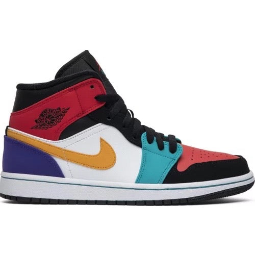 Air Jordan 1 Mid Bred Multi-Color Air Jordan