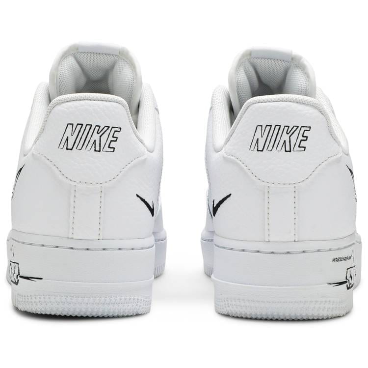 Nike Air Force 1 Low Sketch White Black