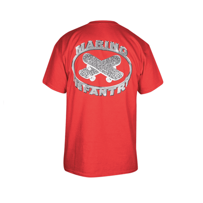 Marino Infantry M Logo Tee Red