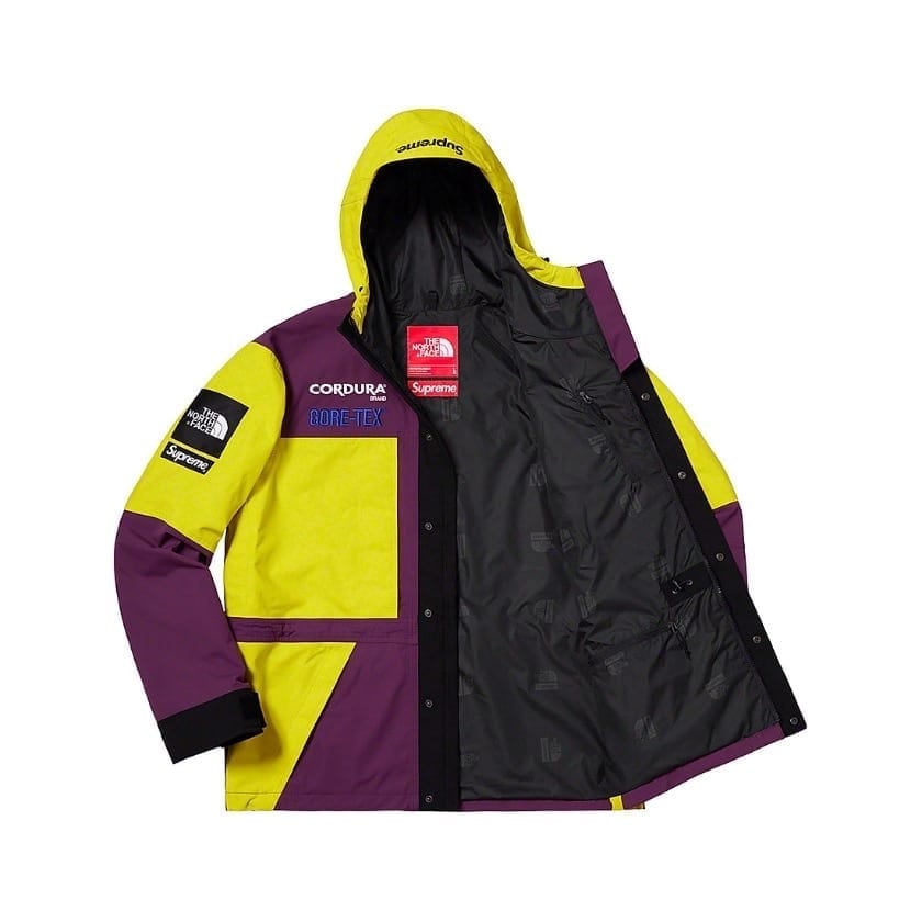 Supreme x The North Face Expedition Jacket Sulfur (FW18)